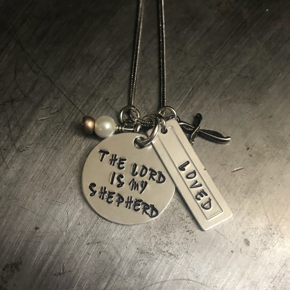 The Lord is my Shepherd necklace